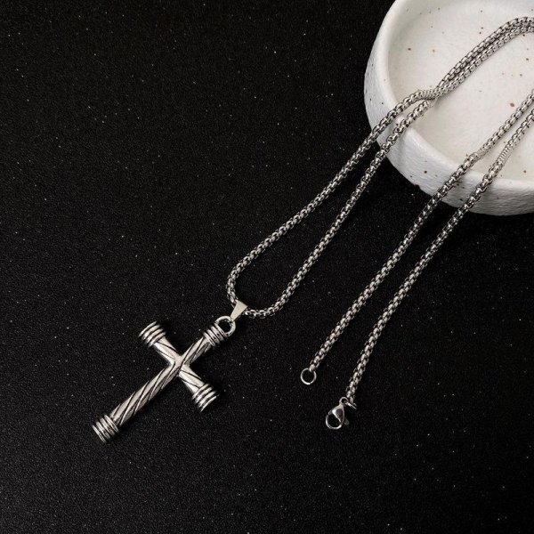 Cross Pendant Net Red Long Sweater Chain Women