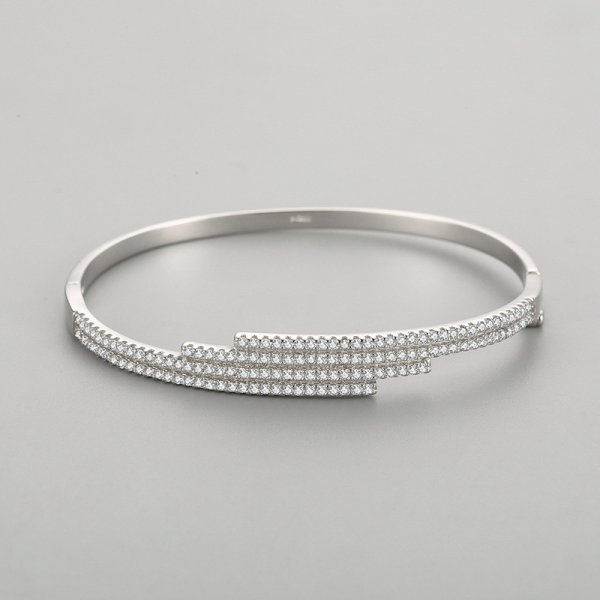 Fashion Line S925 Silver Bracelet For Women